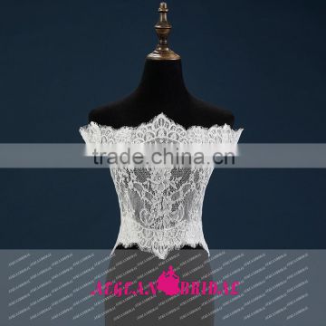 Real Samples Off-shoulder Lace Wedding Boloro RC01