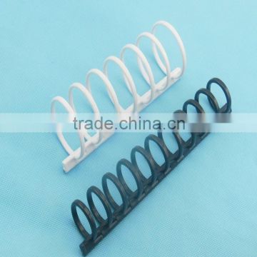 Plastic 7/11 hole ring clip, stationery comb binding ring