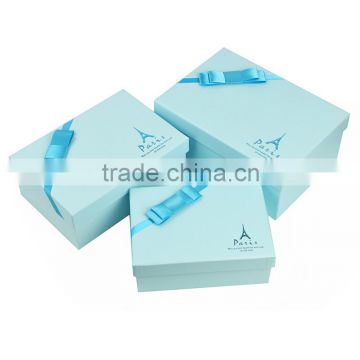 Luxury custom logo small products paper gift box