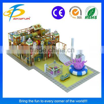 Popular indoor soft playground made in china