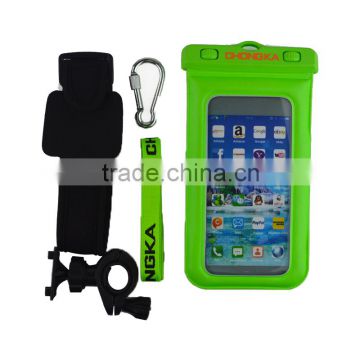 New Fashion Wholesale Mobile Phone Waterproof PVC Bag With Floating