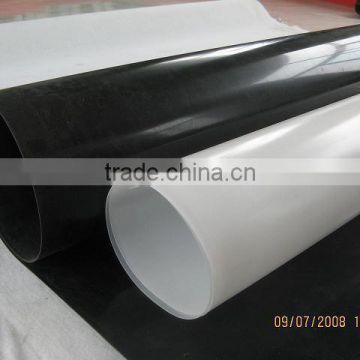 0.1mm-0.3mm black & white hdpe geomembrane liner sheet