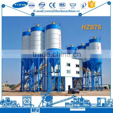 large capacity used concrete mixer truck with pump