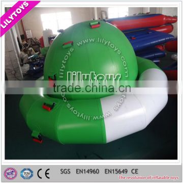 Guangzhou water sports equipments, crazy inflatable water toys, water trampolines