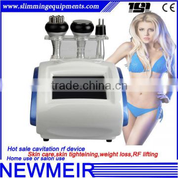 New design 3in1 5mhz rf cheap ultrasound cavitation anti aging equipment