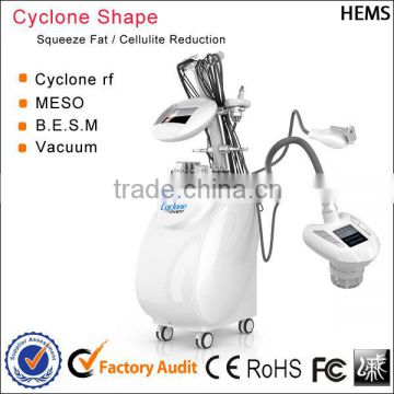 Beauty RF criolipolisis equipment Cyclone Shape