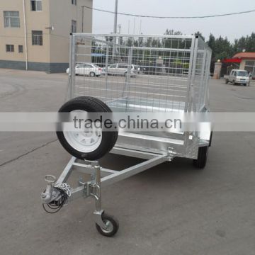 Box trailer with 8x4