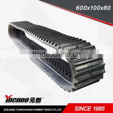 rubber track (600*100*LINKS)