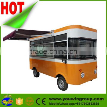 Hot Sale soft serve Food Truck/Coffee Cart/Mobile Ice Cream Cart for sale