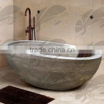 2016 Popular Design carrara Marble Bathtub with Great Price