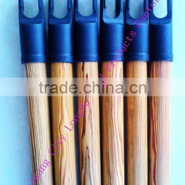 Best quality pvc coated wood grain wooden broom handles