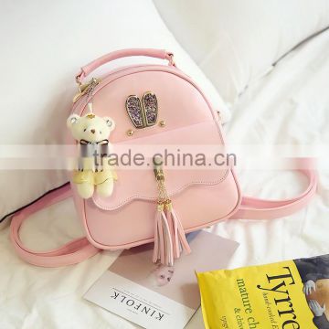 active pink cute funny school bags for teenagers students grey pink panther school bag for girls