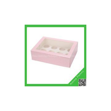 China factory direct sell cupcake box