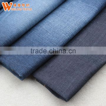 high quality china wholesale jeans cotton spandex stretch denim fabric manufacturer in Foshan