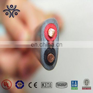 300/500V copper conductor 6mm pvc insulated and sheathed twin and earth cable wire
