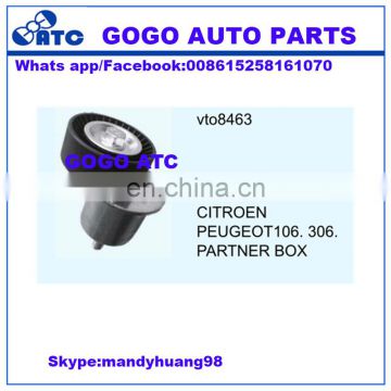 peugeot spare parts top quality timing belt tensioner pulley VTO8463 for c itroen peugeot partner box
