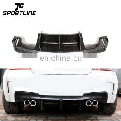 Carbon Fiber E82 1M Car Rear Diffuser for BMW 1 Series M Coupe 2012