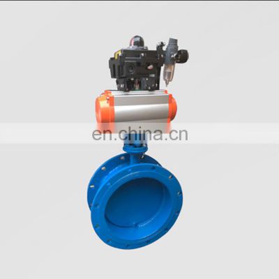 Worm Gear Replaceable Seat Dn400 Electric Steam Medium Butterfly Valve