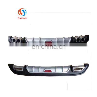 Factory Supply Auto Plastic Accessories Car Parts Rear Lip, PP Rear Bumper Lip Protector Rear Diffuser For KIA K3 2019 2020