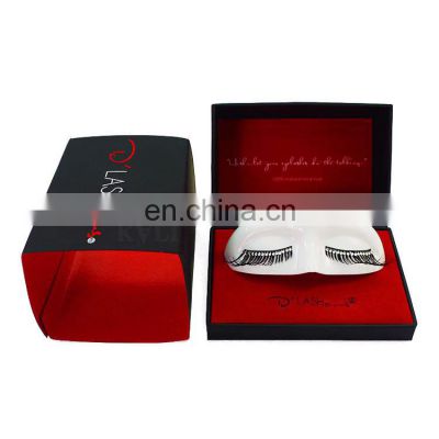 Best sale custom luxury cover cosmetics paper packaging best for eyelash extension