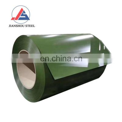 PVDF DX51D color coated galvanized steel coil RAL 6023 ppgi galvanized steel coil