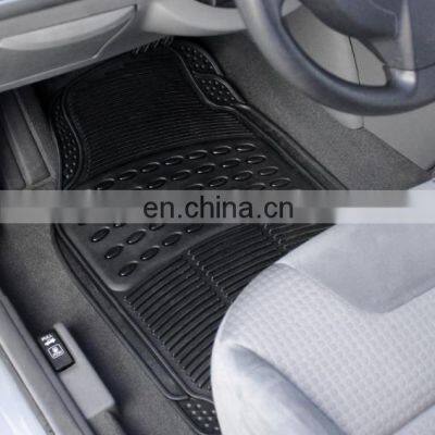 Custom logo/size/color universal 3D 5D durable PVC/Plastic anti slip car floor mats fit for right hand drive and Left hand drive