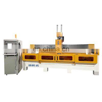 Jinan cnc marble/granite machine stone cutting machinery ATC stone cnc polishing machine