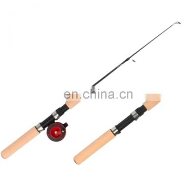 travel fishing rod combo fly spoon 2 sections spinning fishing rod 2 sections carbon