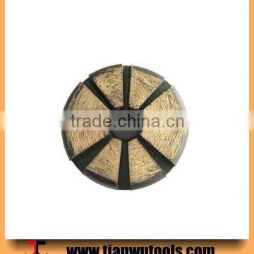 65mm diameter eight trapezoidal tooth grinding tools concrete dish