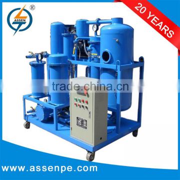 Complete in specifications hydraulic oil filtration machine