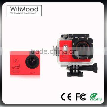 Witmood 2 Inch Touch Screen 12 Mega Pixels Waterproof 30m Full HD 1080p Action Cam Sport Camera
