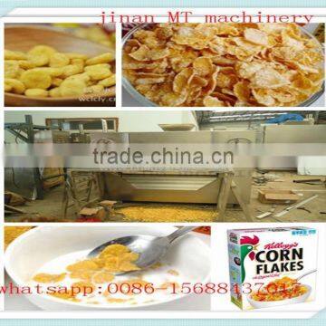 Corn flakes breakfast cereals process line