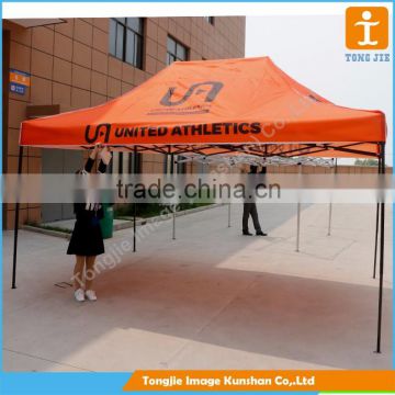 Custom printed 2*2 m pop up canopy tent with backwall