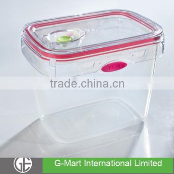 Large Airtight Plastic Food Storage Containers Clear Storage Box