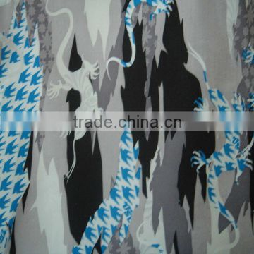 printed microfiber rayon of garment fabric