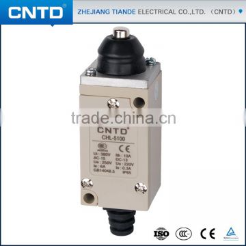 CNTD SPDT NO+NC Short Push Plunger Momentary Limit Switch 250V 10A CHL-5100
