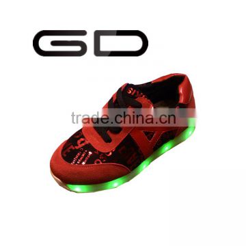 GD stylish led bright colorful out sole step of party night dance shoes