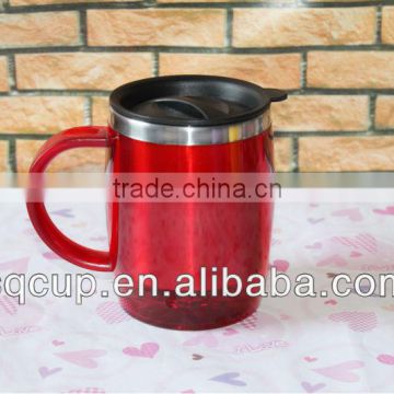 travel mug and stainless steel coffee mug