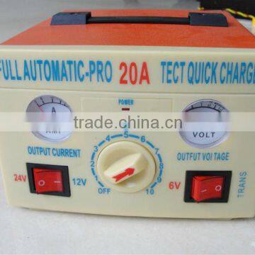 Adjustable 6V/12V/24V battery Charger 4ah~100ah battery charger