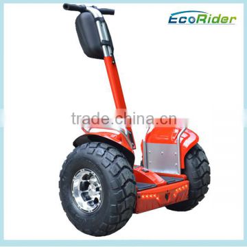China off road electric chariot,2 wheel self balancing electric scooter with anti-theft lock