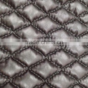 2015 Padded winter embroidery quilting jacket/garment fabric