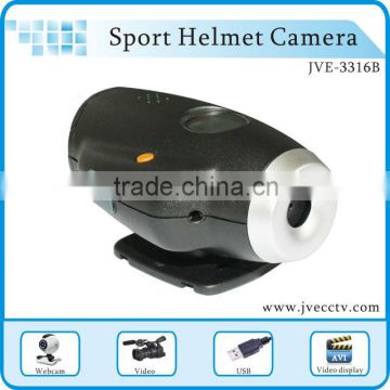 video camera for bicycling, skiing, climbing JVE-3316B