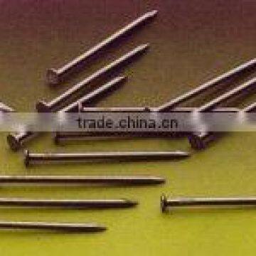 common round iron wire nail