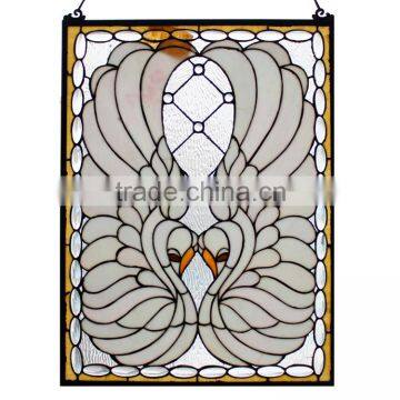 TW1824052, W18"H24" tiffany panel, hanging panel, tiffany windows, stained glass panel, stained glass windows