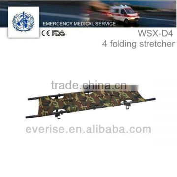 aluminum alloy 4 folding stretcher; made in china folding stretcher                        
                                                Quality Choice