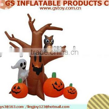 PVC inflatable halloween scary tree EN71 approved