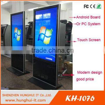 HD Digital Signage Touch Screen wifi/3G/Android/internet LCD or LED Shopping mall advertising kiosk/ Advertising Display