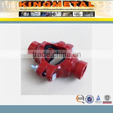 FM/UL approved fire fighting grooved pipe fitting