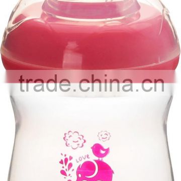 Most safety PP material baby feeding bottle for infant feeder
