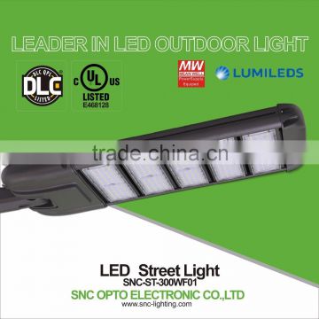 UL cUL certification cool white color temperature led street light 300W high lumen